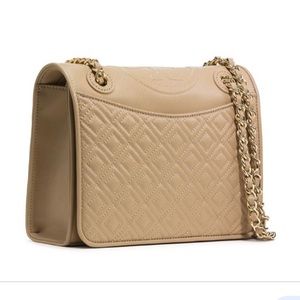 Tory Burch Fleming Patent MEDIUM BAG